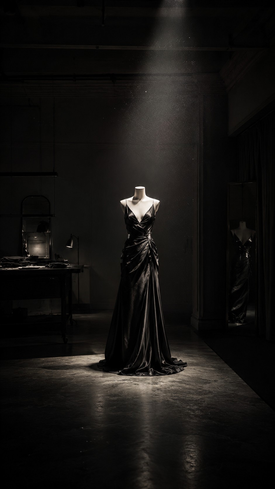 Estudio editorial con modelo